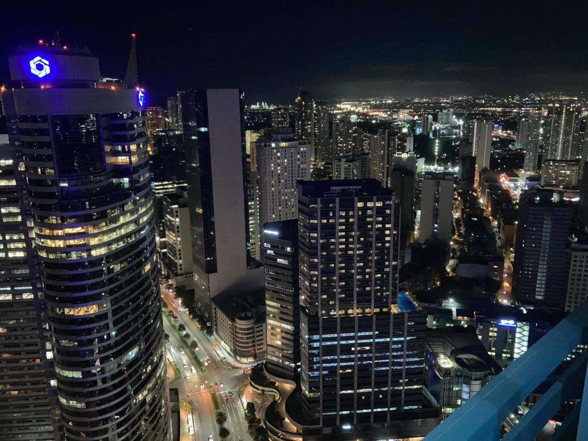 Makati Amazing View Penthouse Studio, Air Residence, Fast Internet Manila Ngoại thất bức ảnh